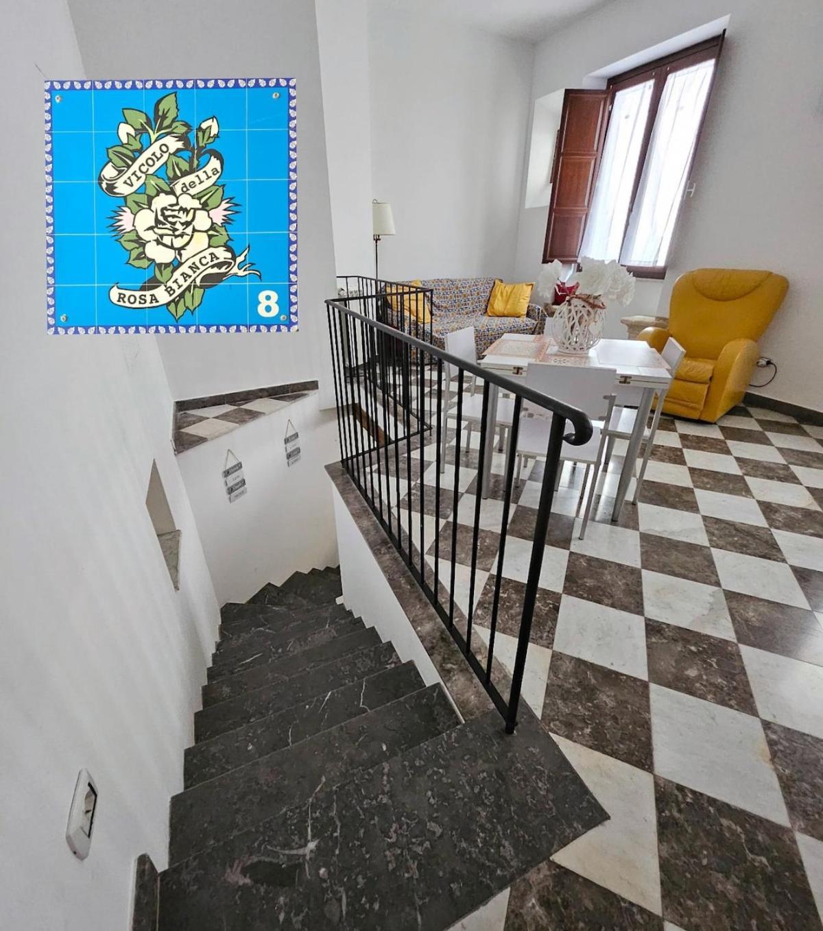 La Rosa Bianca Della Vucciria Villa Palermo Eksteriør billede
